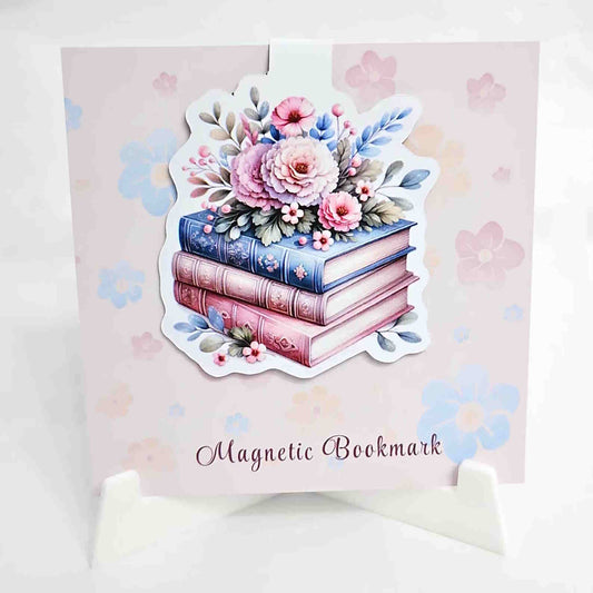 Set 6 Bookmarks cu Flori