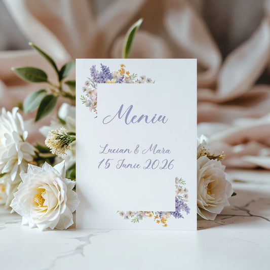 meniu nunta lavanda 