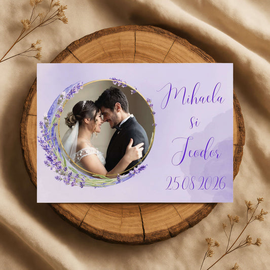 Magnet Nunta Rama Lavanda