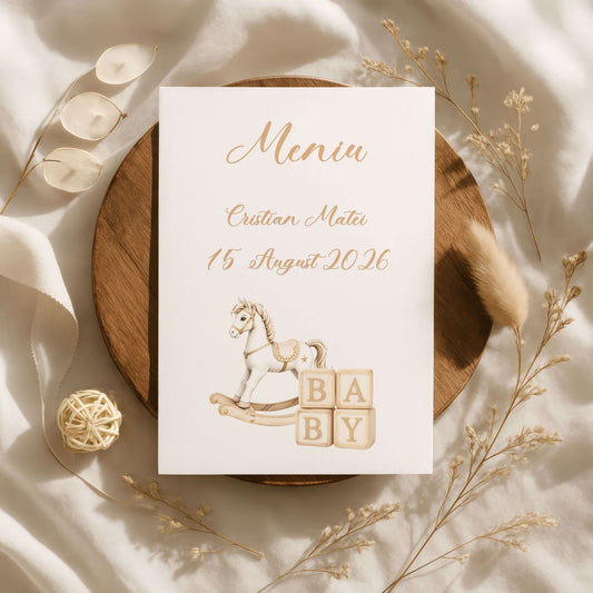 Meniu Botez Baiat Calut Crem