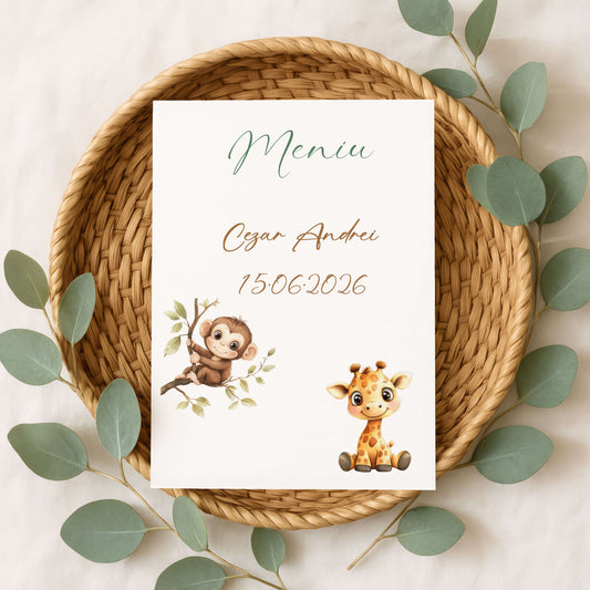 Meniu Botez Baiat Zoo