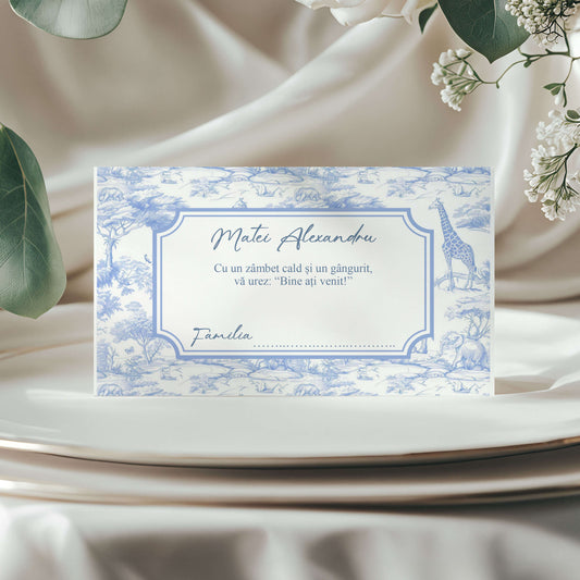 Plic de Bani Botez Baiat Safari