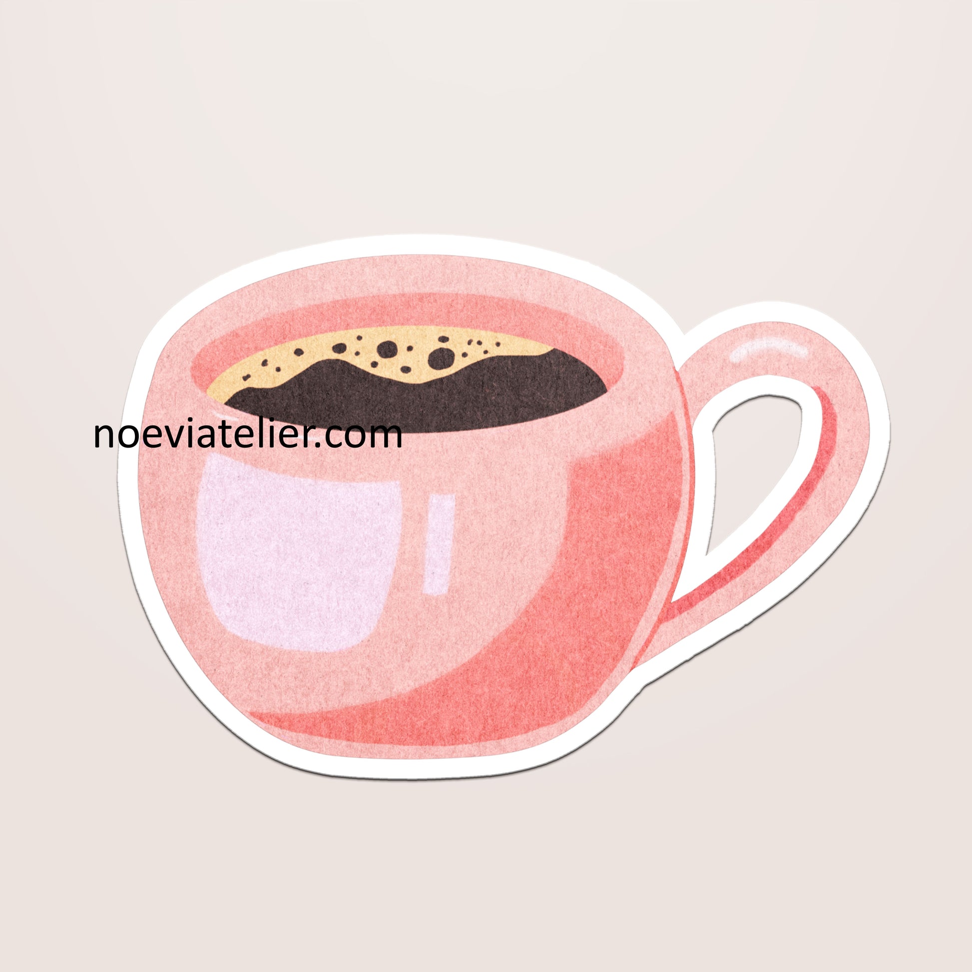 Stickere Individuale - Cafea Roz