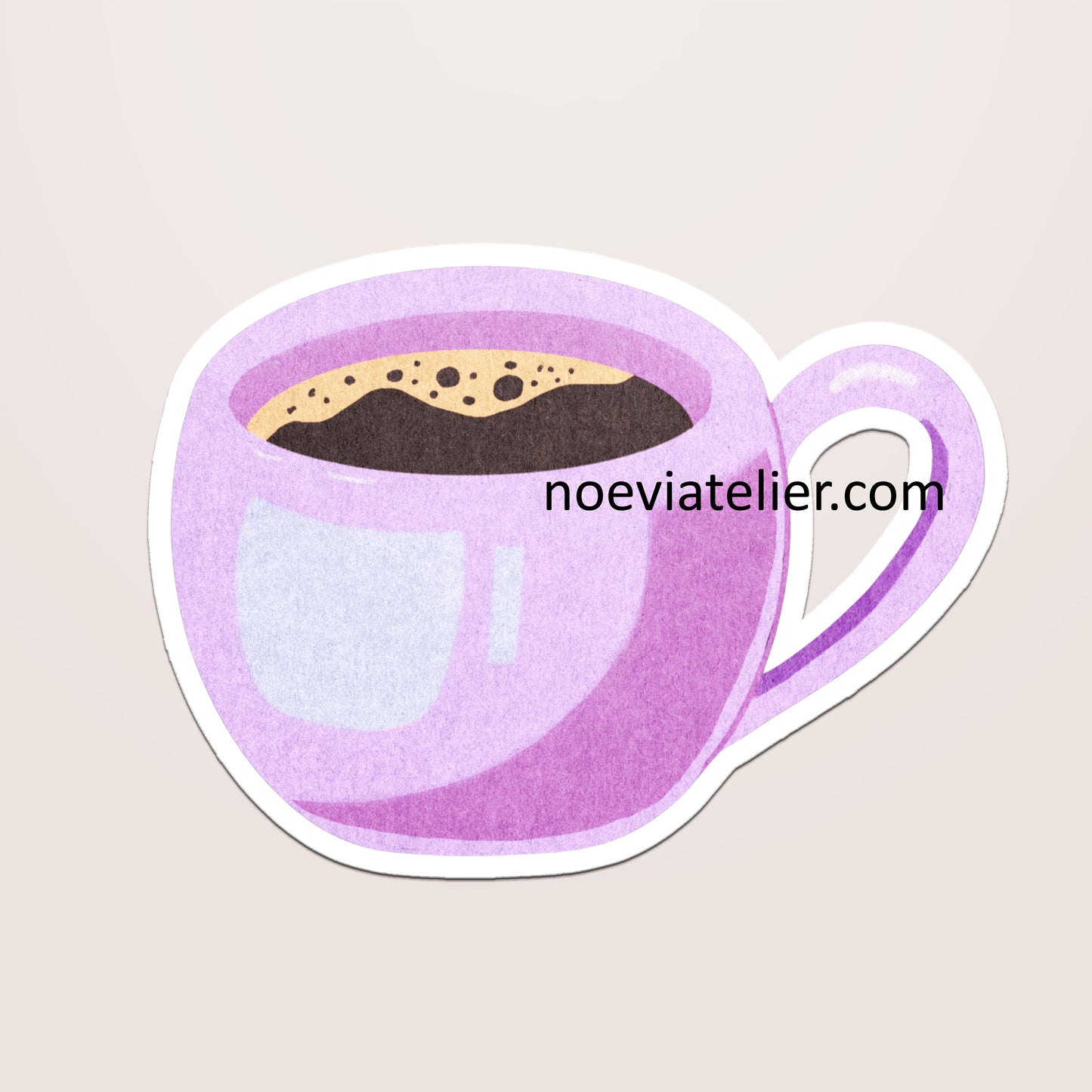Stickere Individuale - Cafea