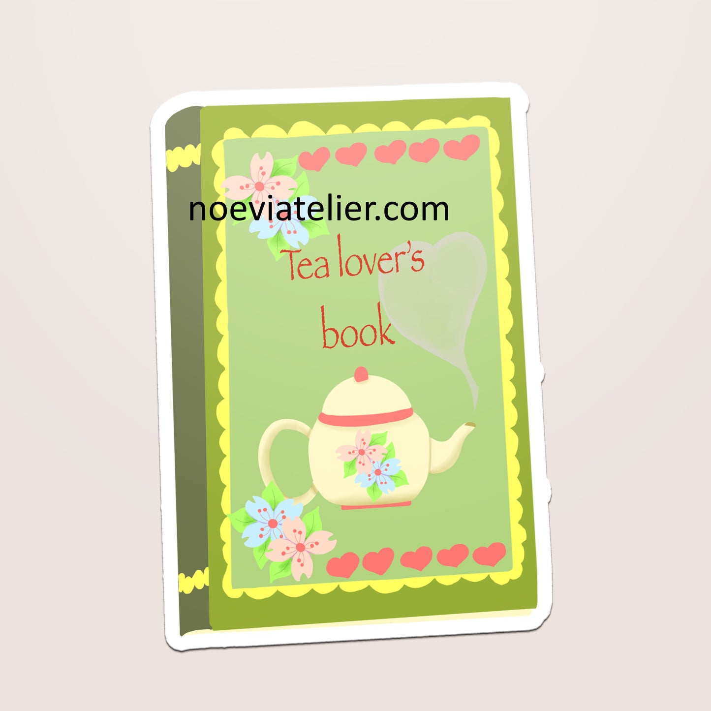 Stickere Individuale - Ceai si Carte