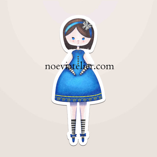 Stickere Individuale - Vulpita Watercolor