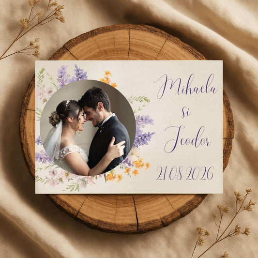 Magnet Nunta Lavanda