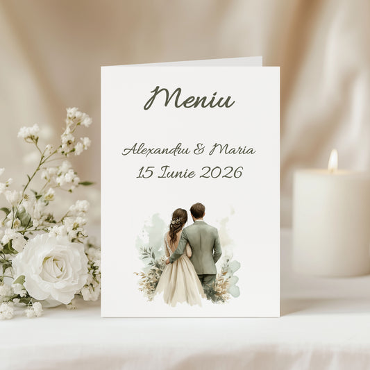 meniu nunta miri verde