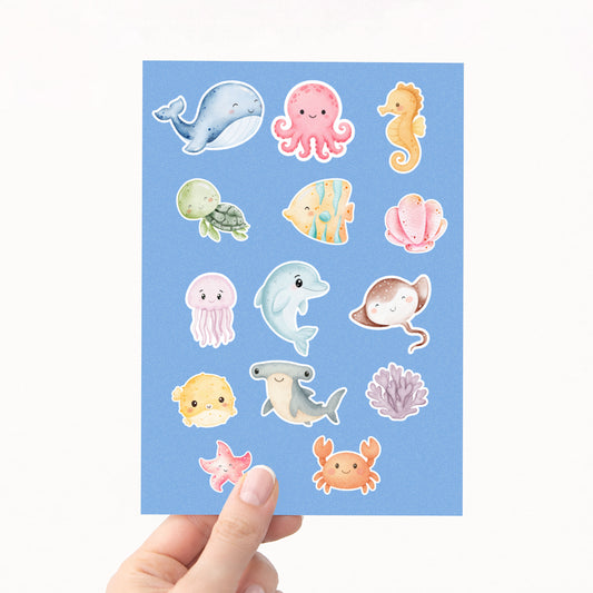 Stickere Holografice Animale Marine